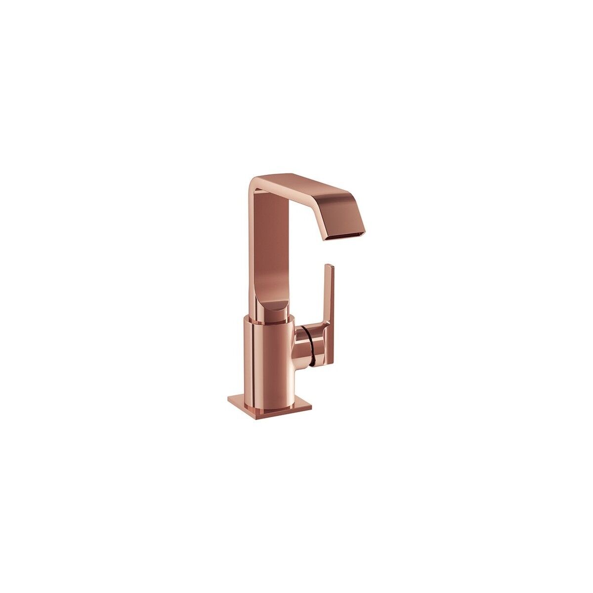 Vitra Suit A4261629 Lavabo Bataryası, Soft Bakır, Yandan