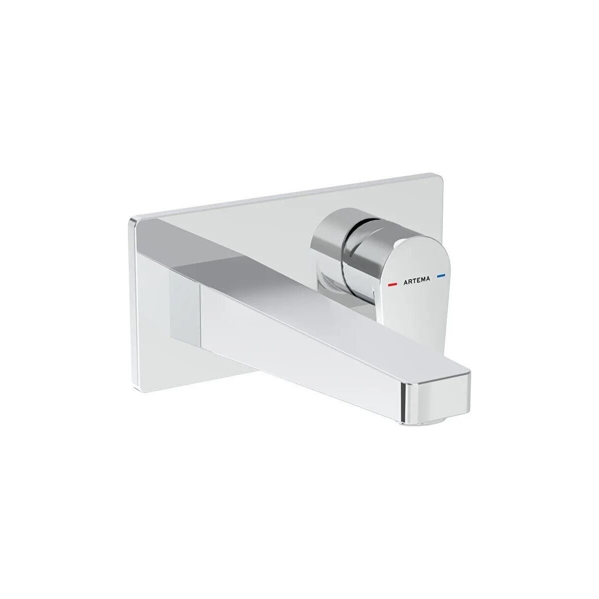 Artema Flow Square Ank. Lav.bataryası (Sıva Üstü Grubu) Ankastre Lavabo Bataryası A43180