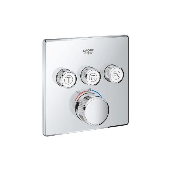 Grohe Grohtherm Smartcontrol Üç Noktadan Akış Kontrollü Kumanda - 29126000