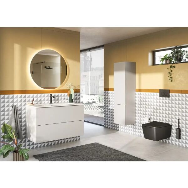 VitrA A4281639 Suit Siyah Lavabo Bataryası