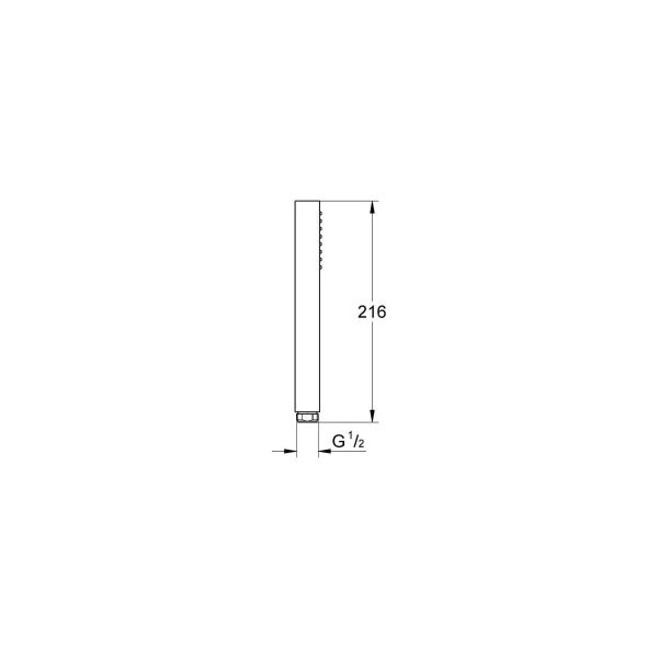 Grohe Euphoria Cube Stick El Duşu 1 Akışlı 27698000