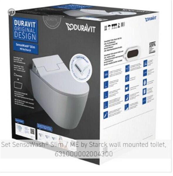 Duravit SensoWash® Slim / ME by Starck Akıllı Klozet Seti