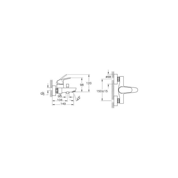 Artema Flow Round Banyo Bataryası A43057