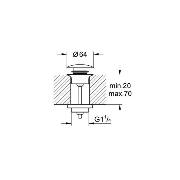 Grohe Bas-Aç Gider Seti 65807GL0