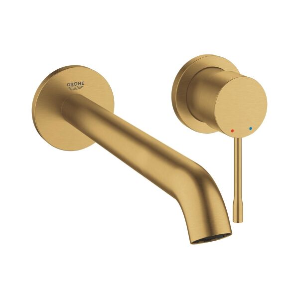 Grohe Essence New İki Delikli Duvardan Lavabo Bataryası - 19967GN1