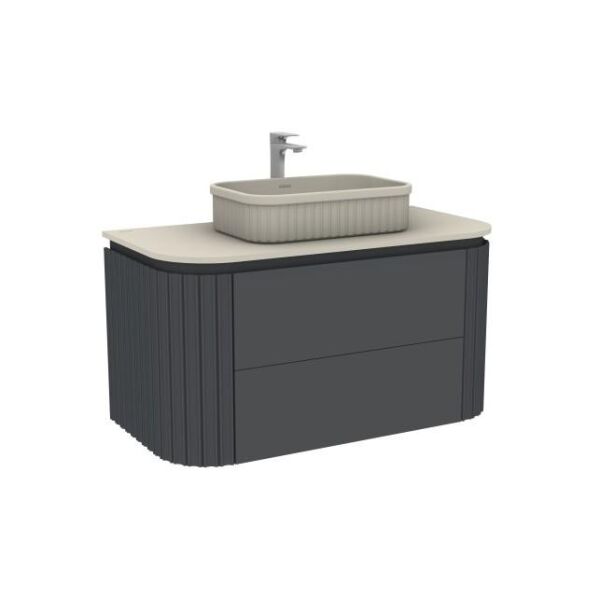 Gloria Lavabo Dolabı Argento 100 cm Set