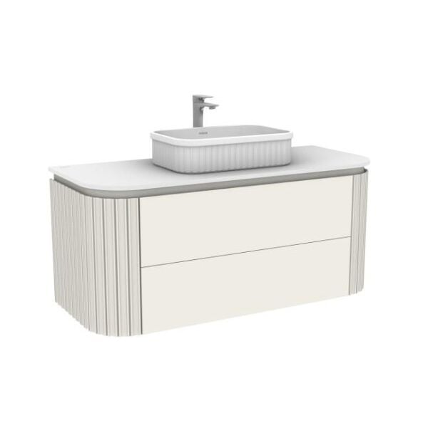 Gloria Lavabo Dolabı Bianco 100 cm Set