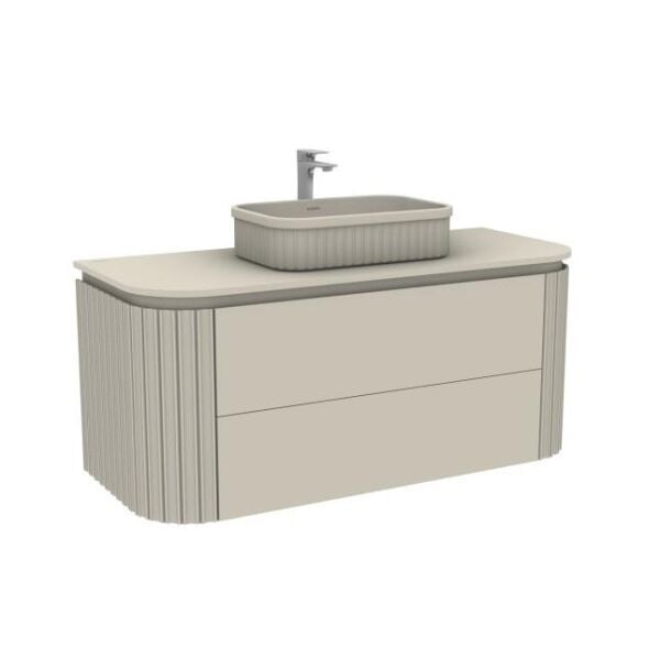 Gloria Lavabo Dolabı Beige 100 cm Set