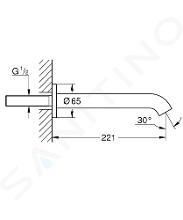 Grohe ESSENCE ÇIKIŞ UCU - 13449A01