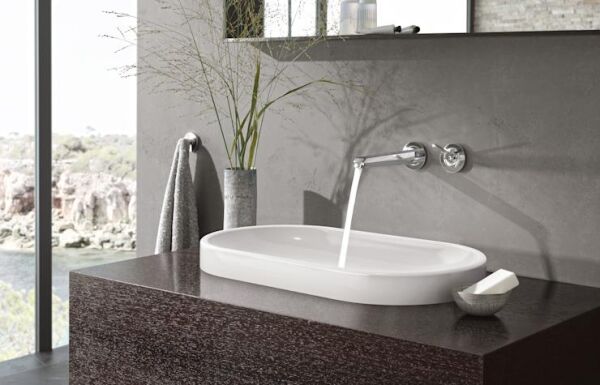 Grohe Eurodisc Joy İki Delikli Duvardan Lavabo Bataryası L-Boyut - 19969000