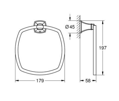Grohe Grandera Halka Havluluk - 40929000