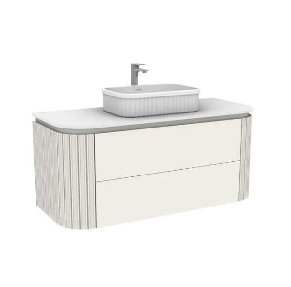 Gloria Lavabo Dolabı Bianco 120 cm Set