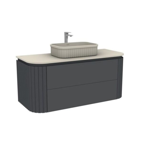 Gloria Lavabo Dolabı Argento 120 cm Set