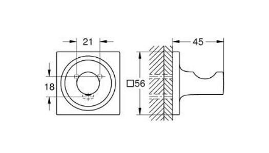 Grohe Allure Havlu/bornoz askılığı - 40284A01