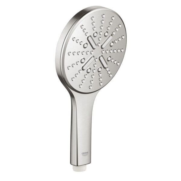 Grohe Rainshower Smartactive 130 El Duşu 3 Akışlı SuperSteel - 26574DC0