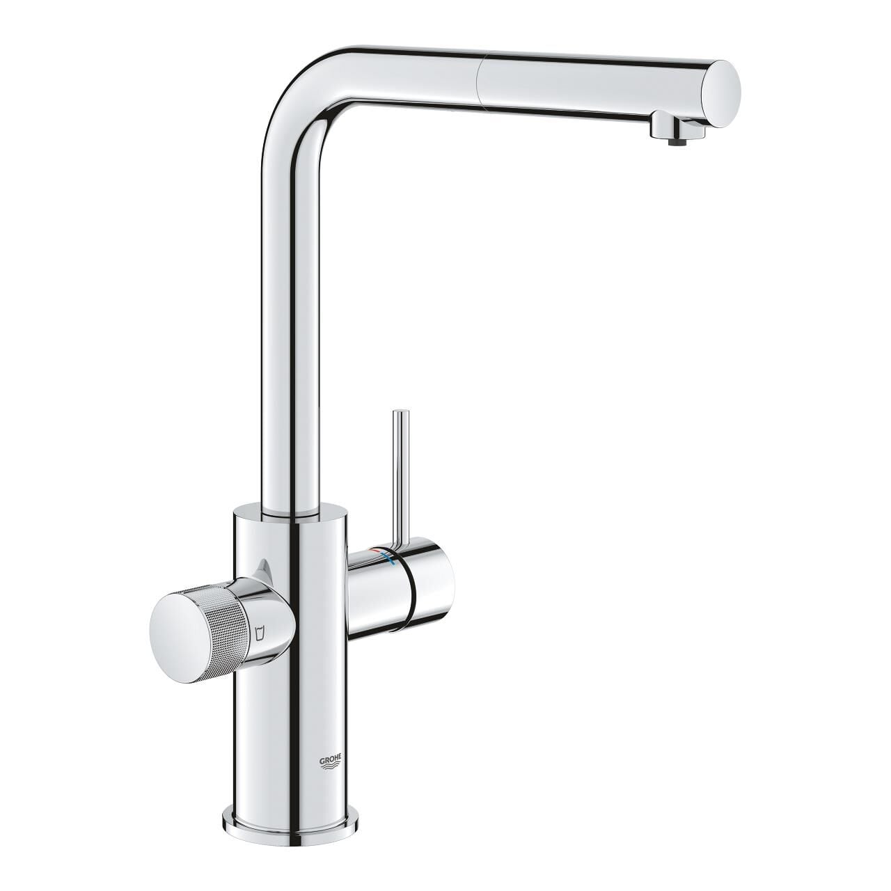 Grohe Blue Pure Minta Arıtma Çıkışlı Spiralli Eviye Bataryası - 30590000