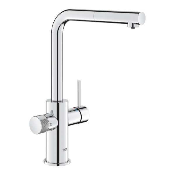 Grohe Blue Pure Minta Arıtma Çıkışlı Spiralli Eviye Bataryası - 30590000