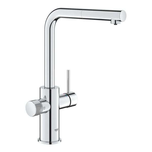 Grohe Blue Pure Minta Arıtma Çıkışlı Spiralli Eviye Bataryası - 30590000