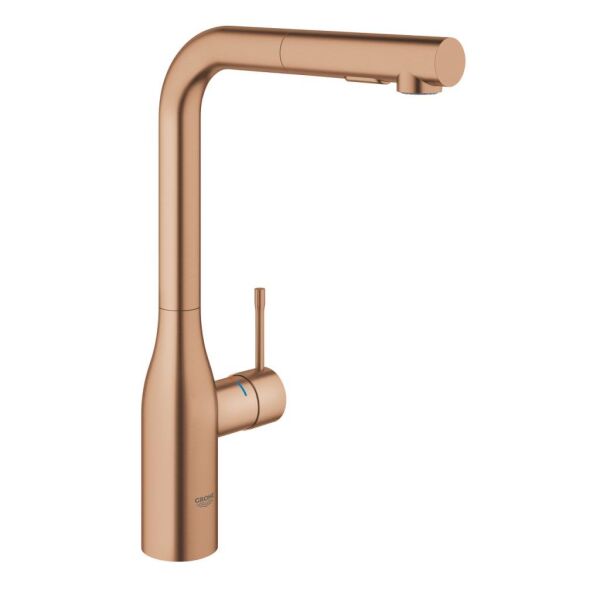 Grohe Eviye Bataryası Spiralli 2 Fonk Essence Brushed Warm Sunset - 30504DL0