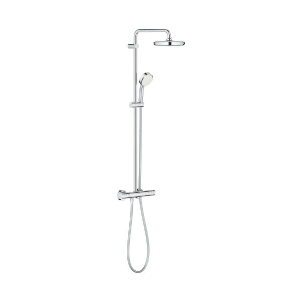 Grohe Tempesta Cosmo. System 210 Duvara Monte Termostatik Bataryalı Duş Sistemi-27922001