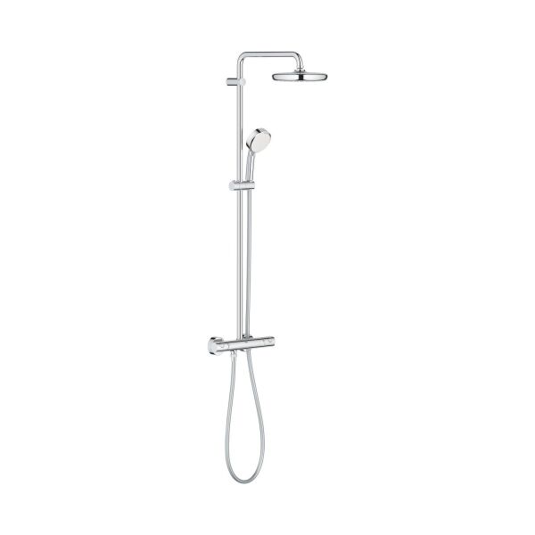Grohe Tempesta Cosmo. System 210 Duvara Monte Termostatik Bataryalı Duş Sistemi-27922001