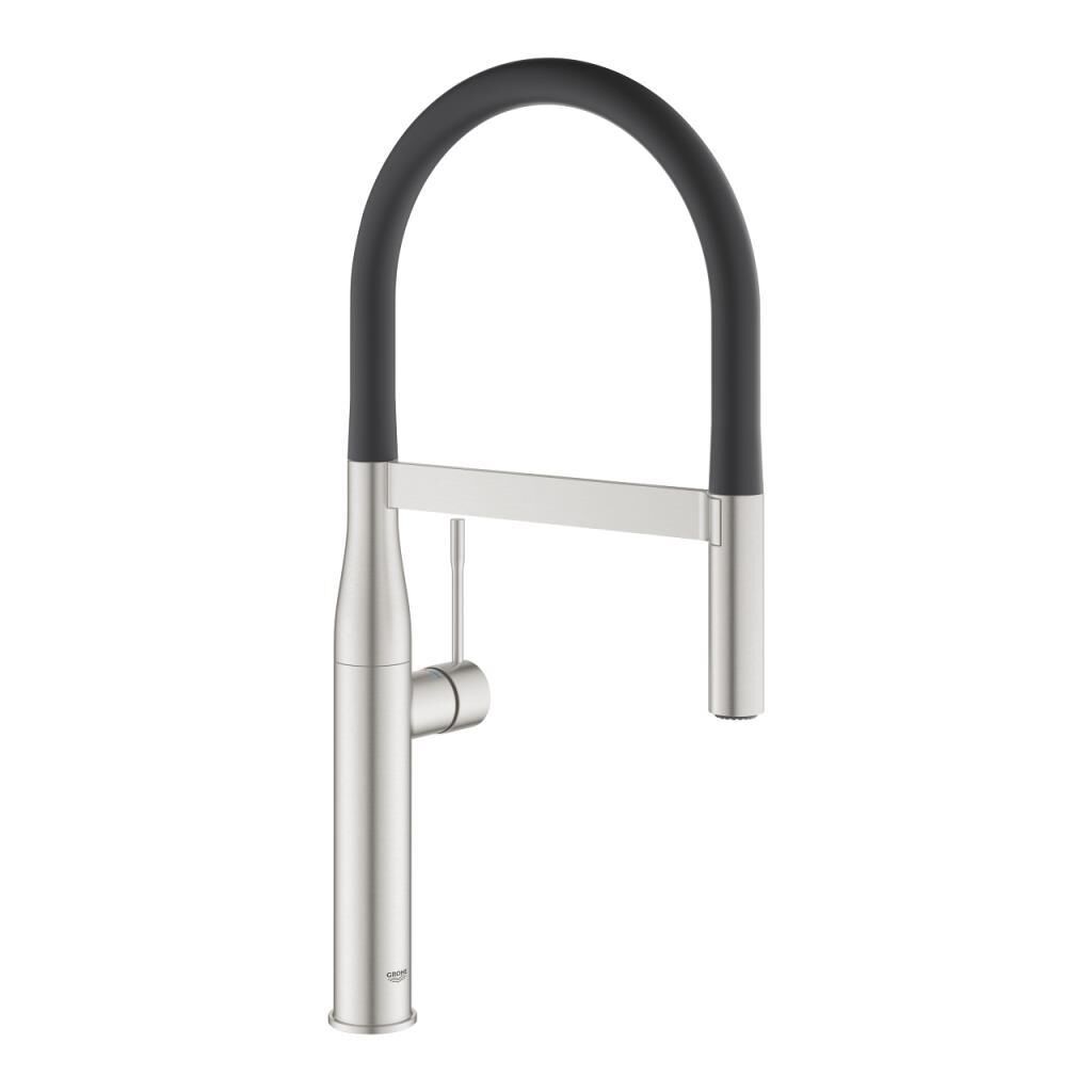 Grohe Eviye Bataryası Spiralli 2 Fonk Essence SuperSteel - 30503DC0