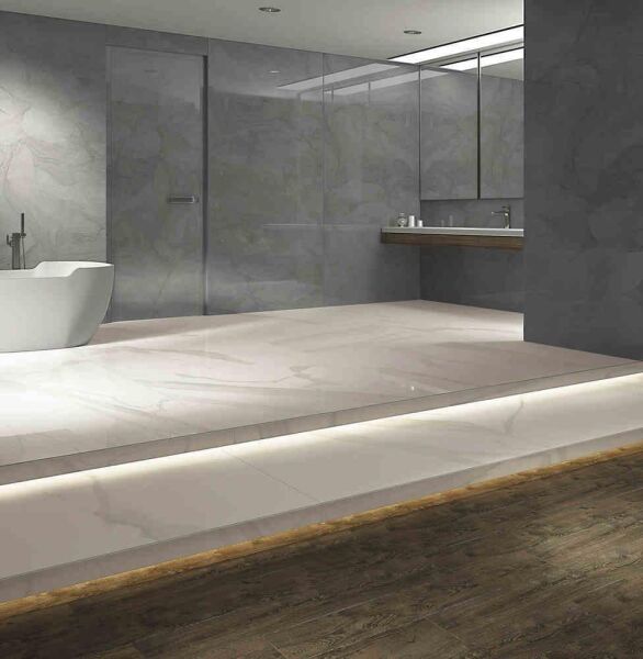 Kütahya Seramik 60*120 Atlantis Mat Beyaz Rektifiye 8mm (m² fiyatıdır)