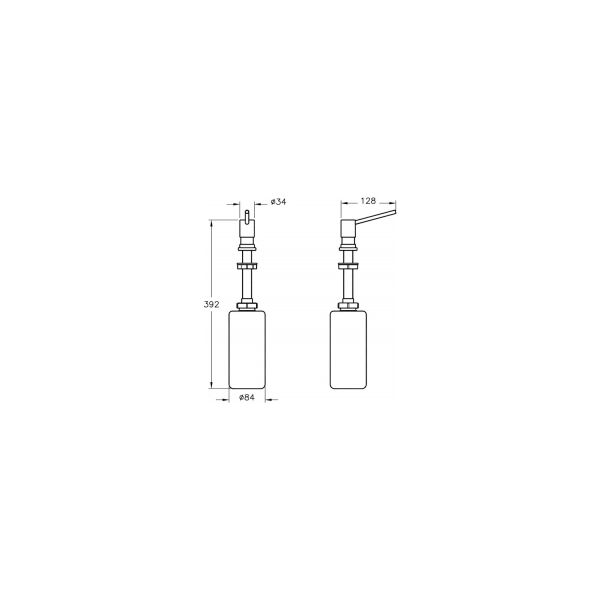 ArtemA Arkitekta Ankastre Sıvı Sabunluk A44285
