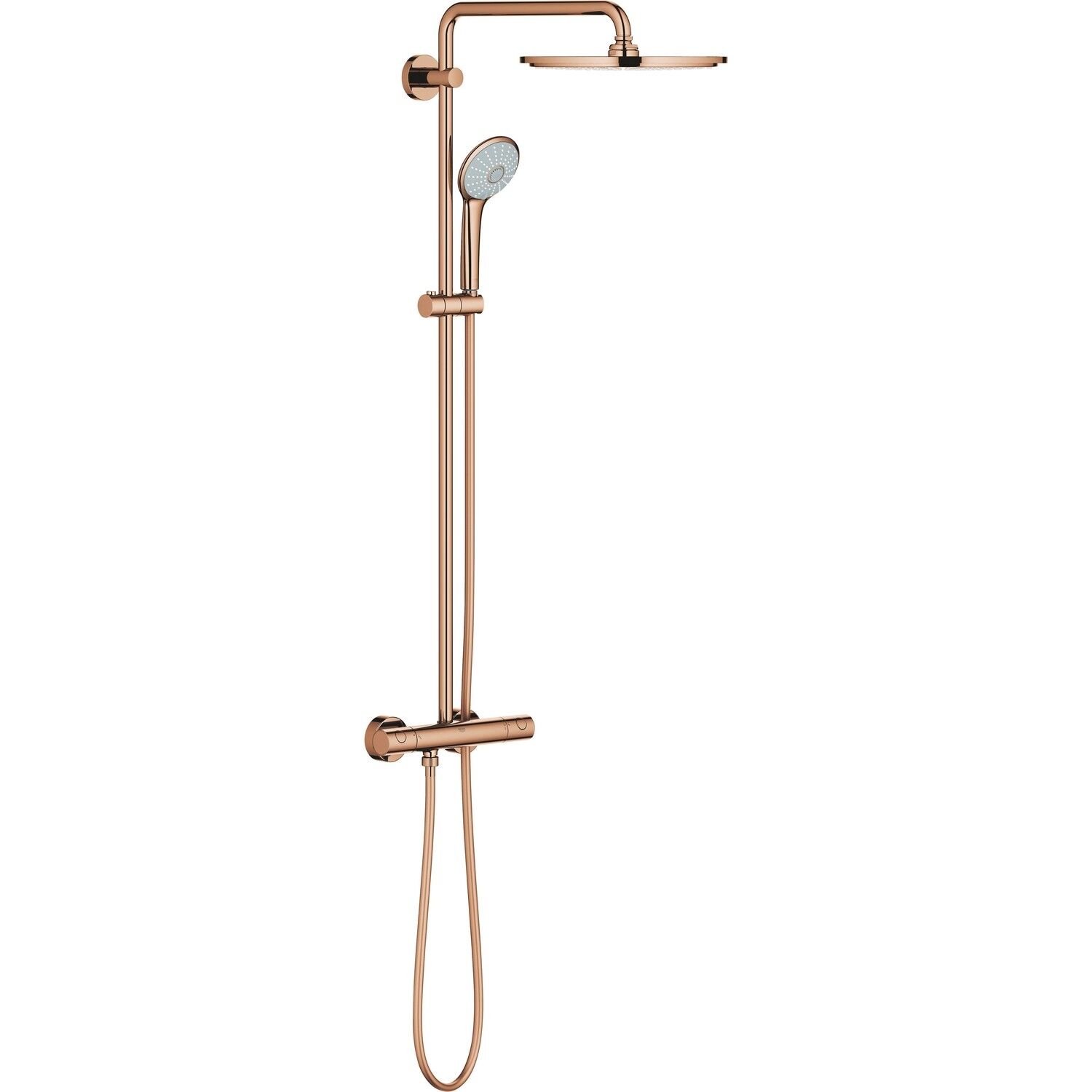 Grohe Euphoria System 310 Duvara Monte Termostatik Bataryalı Duş Sistemi 26075DA0