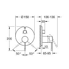Grohe Ankastre Banyo Bat. 3 Çık. Essence Br.Warm Sunset- 24092DL1