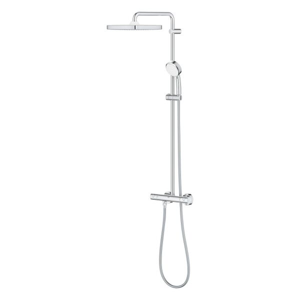 Grohe Tempesta Cosmopolitan System 250 Cube Duvara Monte Termostatlı Duş Sistemi - 26689000