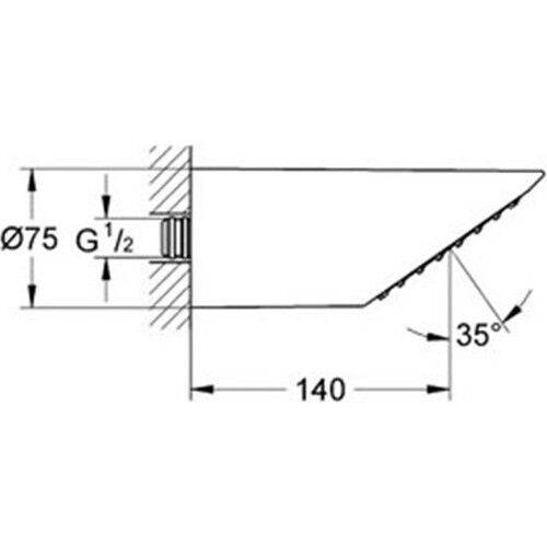 Grohe Sena Tepe Duşu 1 Akışlı