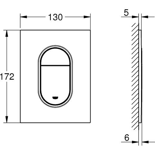 Grohe Arena Cosmopolitan S Kumanda Paneli 37624SH0