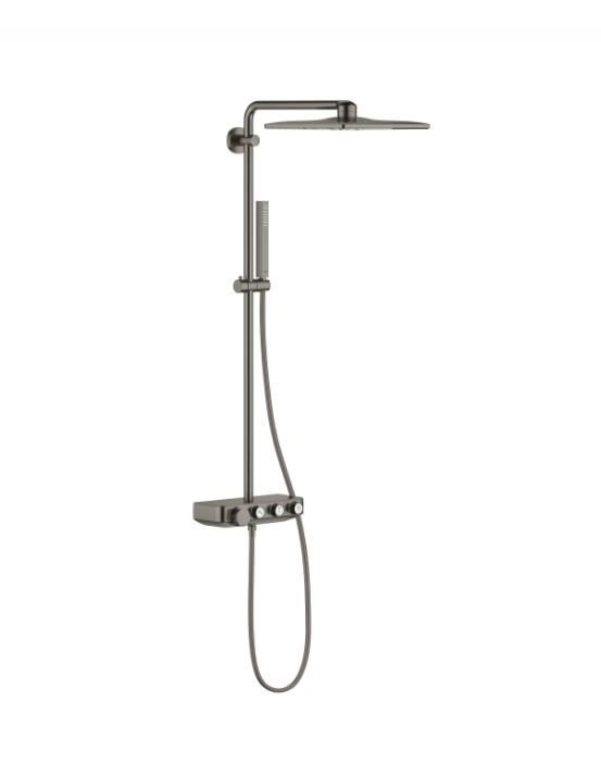 Grohe EUPHORİA SMARTCONTROL SYSTEM 310 CUBE DUO DUVARA MONTE TERMOSTATİK BATARYALI DUŞ SİSTEMİ - 26508AL0
