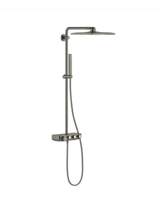 Grohe EUPHORİA SMARTCONTROL SYSTEM 310 CUBE DUO DUVARA MONTE TERMOSTATİK BATARYALI DUŞ SİSTEMİ - 26508AL0