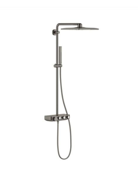 Grohe EUPHORİA SMARTCONTROL SYSTEM 310 CUBE DUO DUVARA MONTE TERMOSTATİK BATARYALI DUŞ SİSTEMİ - 26508AL0