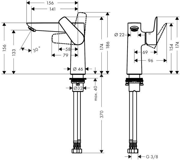Hansgrohe Talis E 3'lü Batarya Seti - 71755000set