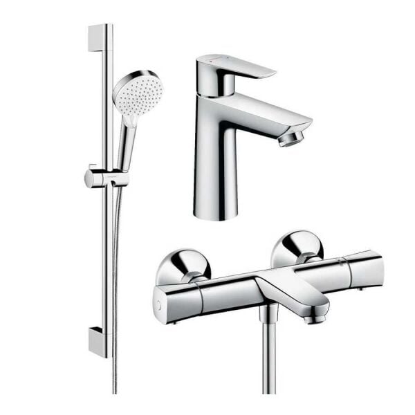 Hansgrohe Talis E 3'lü Termostatik Batarya Seti - 71710000set