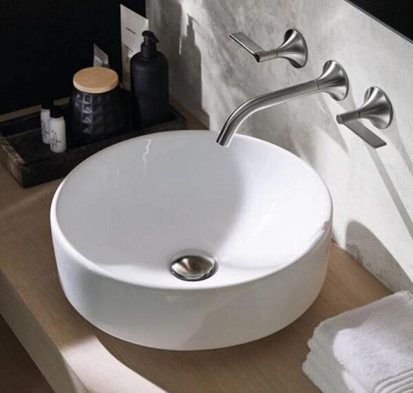 Geberit VariFo Çanak Lavabo 40 cm Yuvarlak - 500.768.01.2