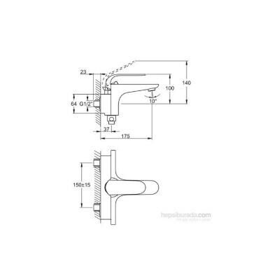 Artema Style X Banyo Bataryası, Beyaz
