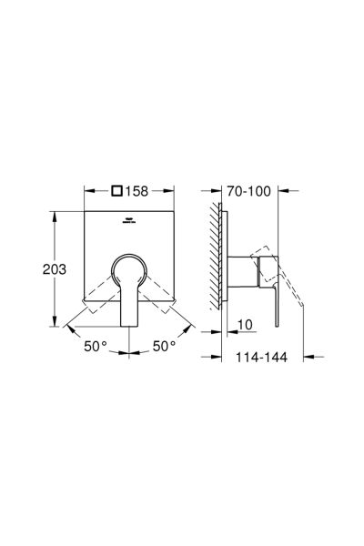 Allure Ankastre Duş Bataryası - 19317001