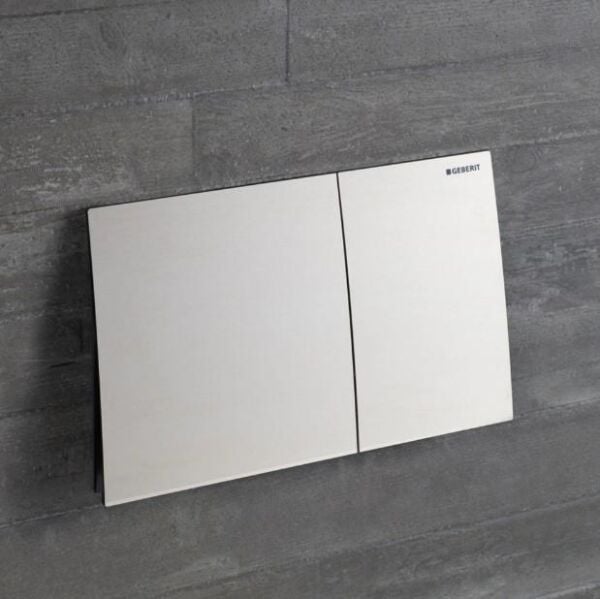 Geberit Kumanda Kapağı Sigma70 Çift Basmalı Paslanmaz Çelik - 115.622.FW.1