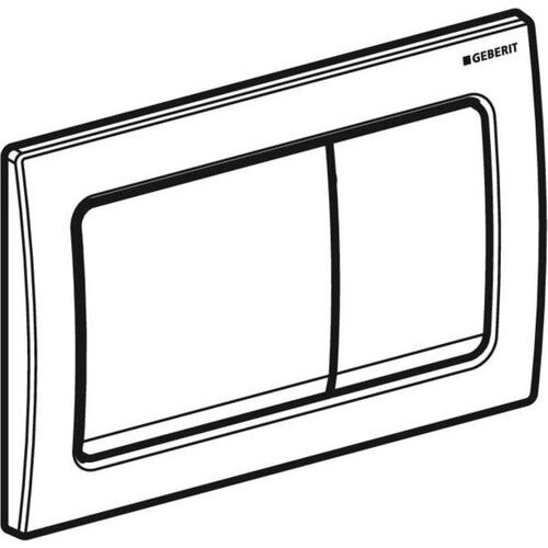 Geberit ALPHA30 Kumanda Paneli, 2 Kademeli Deşarj Için, Beyaz - 115.055.11.1