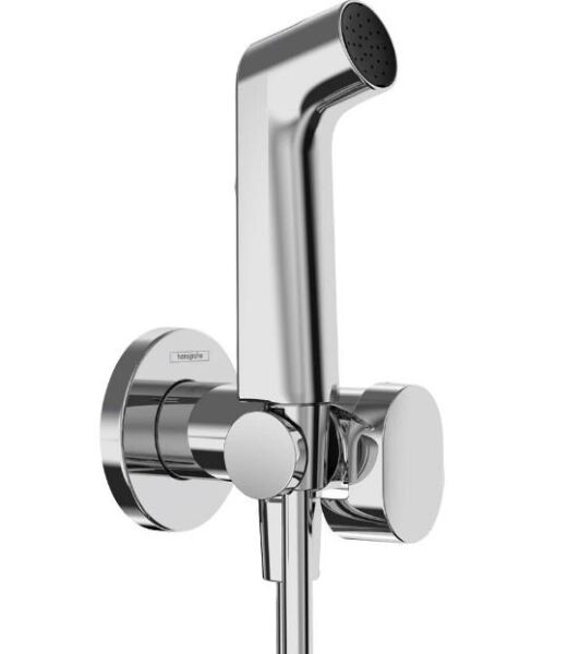 Hansgrohe Bidette El Duşu 1jet S EcoSmart+ Sıcak-Soğuk Su İçin Duş Askısı ve 125 Cm Duş Hortumu İle - 29232000