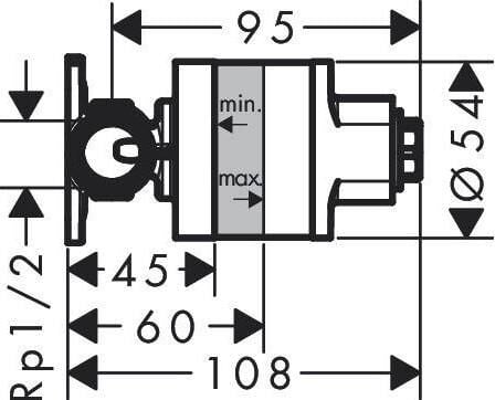 Hansgrohe İç Set Sıcak-Soğuk Bidette El Duşu İçin - 29235180