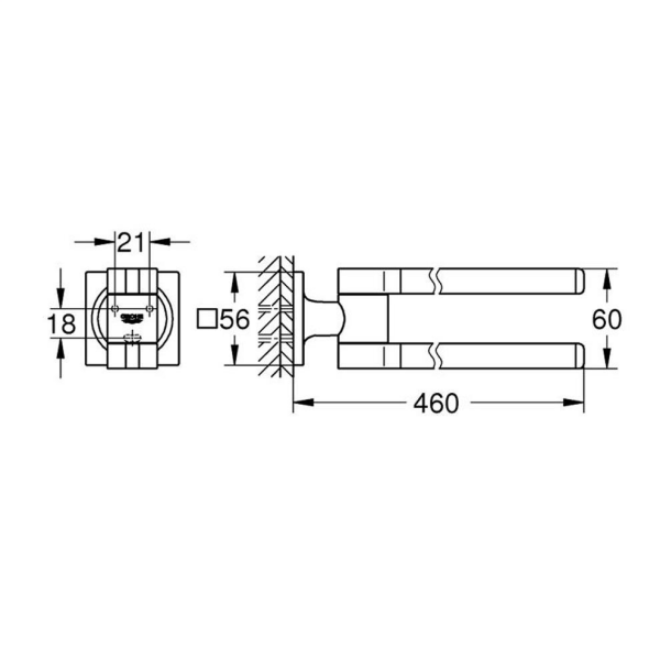 Grohe Allure Havluluk - 40342001