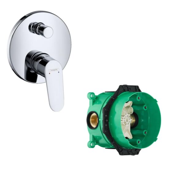 Hansgrohe Focus E2 Tek Kollu Ankastre Banyo Bataryası +İç set