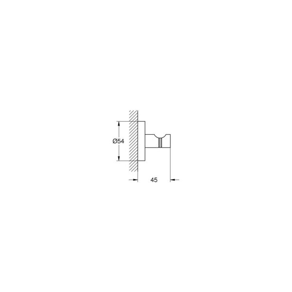 Grohe Essentials Bornozluk Cool Sunrise Banyo Aksesuarı - 40364GL1