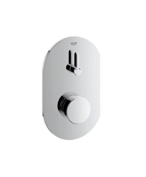 Grohe Eurosmart Cosmopolitan T Zaman Ayarlı Ankastre Duvardan Duş Bataryası, Çift Su Girişli - 36321000