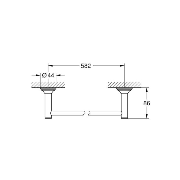 Grohe Essentials Authentic Havluluk - 40653001